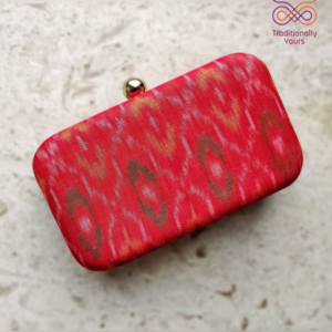 Ikkat/Patola Style clutch