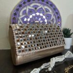 Mirrorwork clutchbag