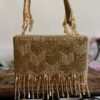 handcrafted beaded clutchbag