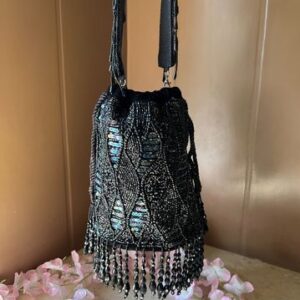 Handcrafted Bucketbag with Tassels