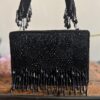 Handcrafted beaded clutchbag