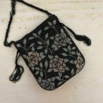 Handcrafted Rose Clutch Purse