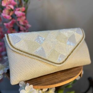 Sequins cutdana Clutchbag