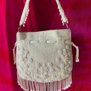 Handcrafted wedding potli bag