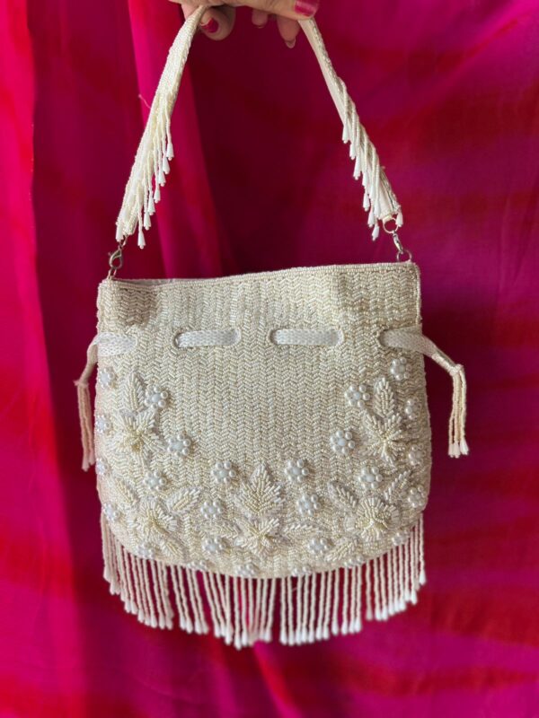 Handcrafted wedding potli bag