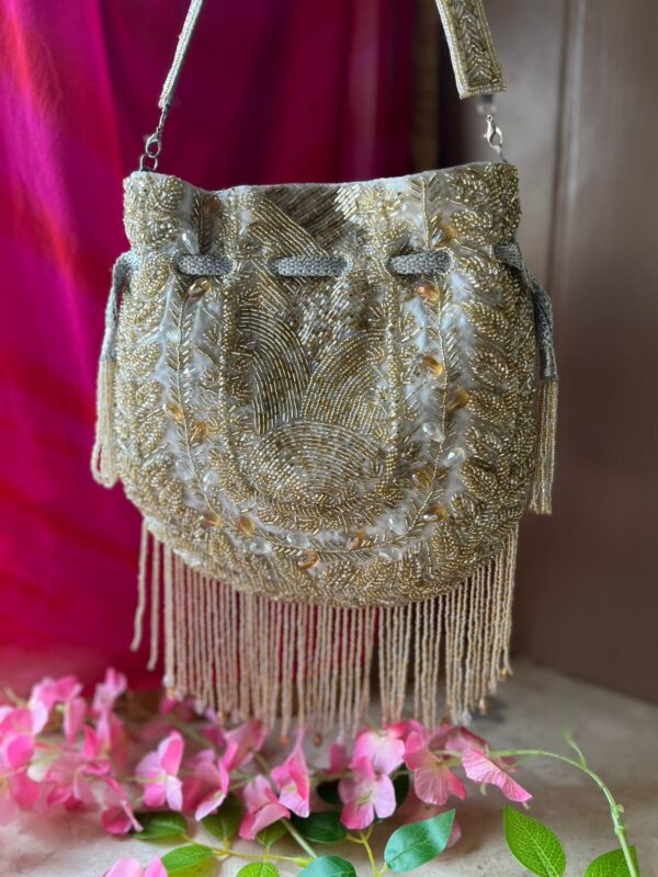 bridal tassel potli bags