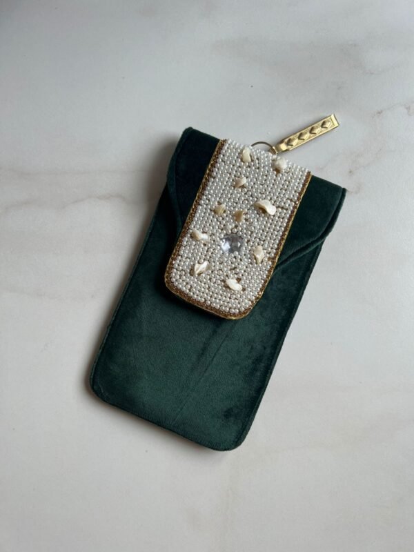 pearl handwork mobile sling