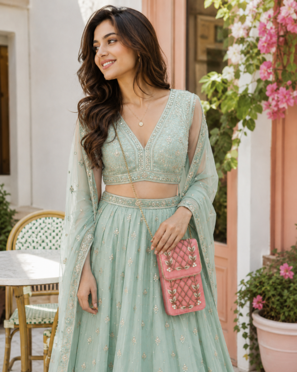 Zardozi Mobile Sling Bag