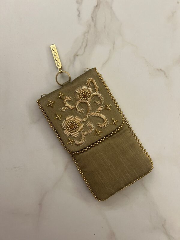 Zardozi Embroidered Mobile Sling