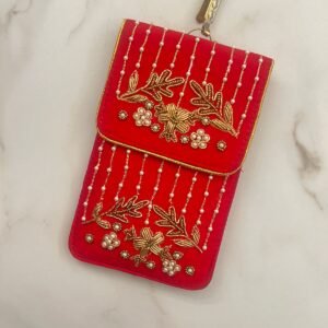 Handcrafted Zardozi Pearl Sling