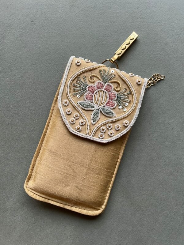 Pearl Handwork Mobile Sling